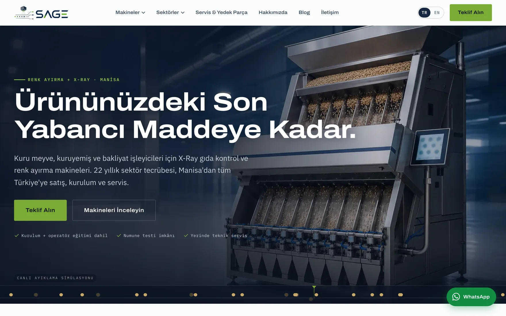 SAGE Makine